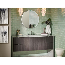 Concise Design Bathroom Vanities with Showcase