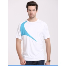 T-shirt décontracté et sport couleur blanche avec impression t-shirt d&#39;été pour hommes