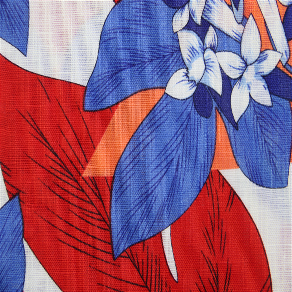 Printed Linen Fabric