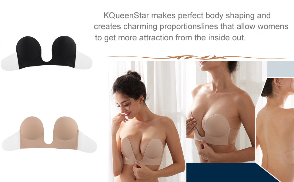 adhesive bra invisible push up