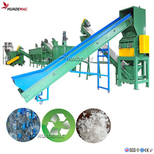 PET plastic bottle recycling and washing line machine