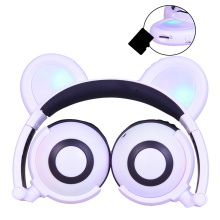 Consumer Electronics Glowing Panda Ear Headphone