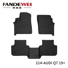 TPV Mats de piso de goma para automóvil Audi Q7