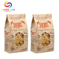 Resealable Zip Lock Kraft Paper Bag With Window