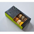 Flat Packed 12 Macaron Packaging Box with Window