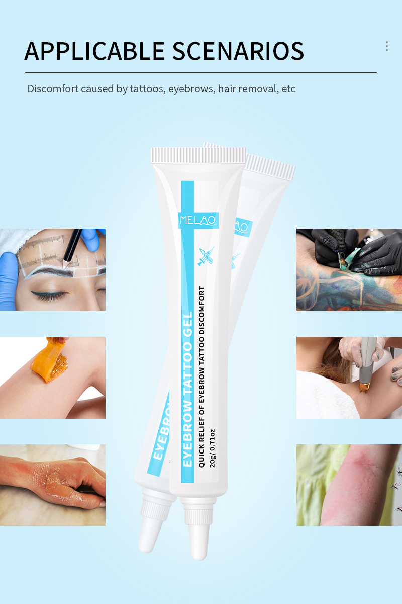 Tattoo Numbing Eyebrow Gel 05 Tattoo Numbing Eyebrow Gel 05
