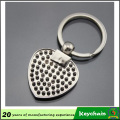 Blank Heart Shaped Photo Keychain