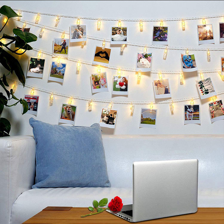 photo clip string lights