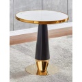 Gold Metal Stainless Steel Coffee Table Living Room Furniture Marble Table Top Luxury Coffee Table