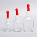 Glass  Lab Reagent Bottle with Dropper