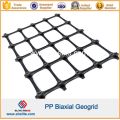 Geogrelha Biaxial Polipropileno PP para Reforço de Subgrado