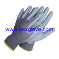 Grey PU Glove