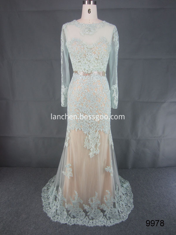 Illusion Lace Dress