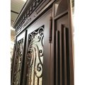 Exterior Door Wrought Iron Double Door