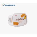 Contenant de beurre d&#39;emballage alimentaire en plastique laitier de 16 oz