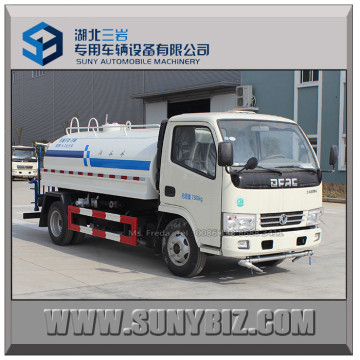 6t Dongfeng DFAC Cisterna de agua Sprinkler Truck