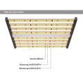 Tiras de luz LED 640w usadas para sementes de vegetais