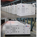 Mirco Power Plant with Solar Power and Battery Storage System and Generators