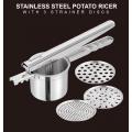 3In1 Stainless Steel Patato Ricer