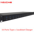 16 portas USB 1U Charger Fast Charging Station