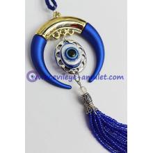 The new evil eye pendant decorated horns evil eye beads