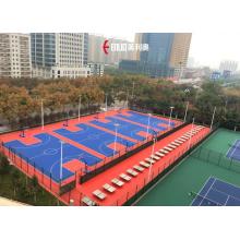 Modular PP Interlocking Tile Basketball Floor