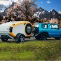 Мобильный трейлер RV 20 футов offroad anhnger offroad camper