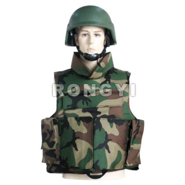 Woodland camo Bullet-proof Jacket