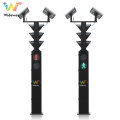 Solar Integrated sidewalk crossing signal light