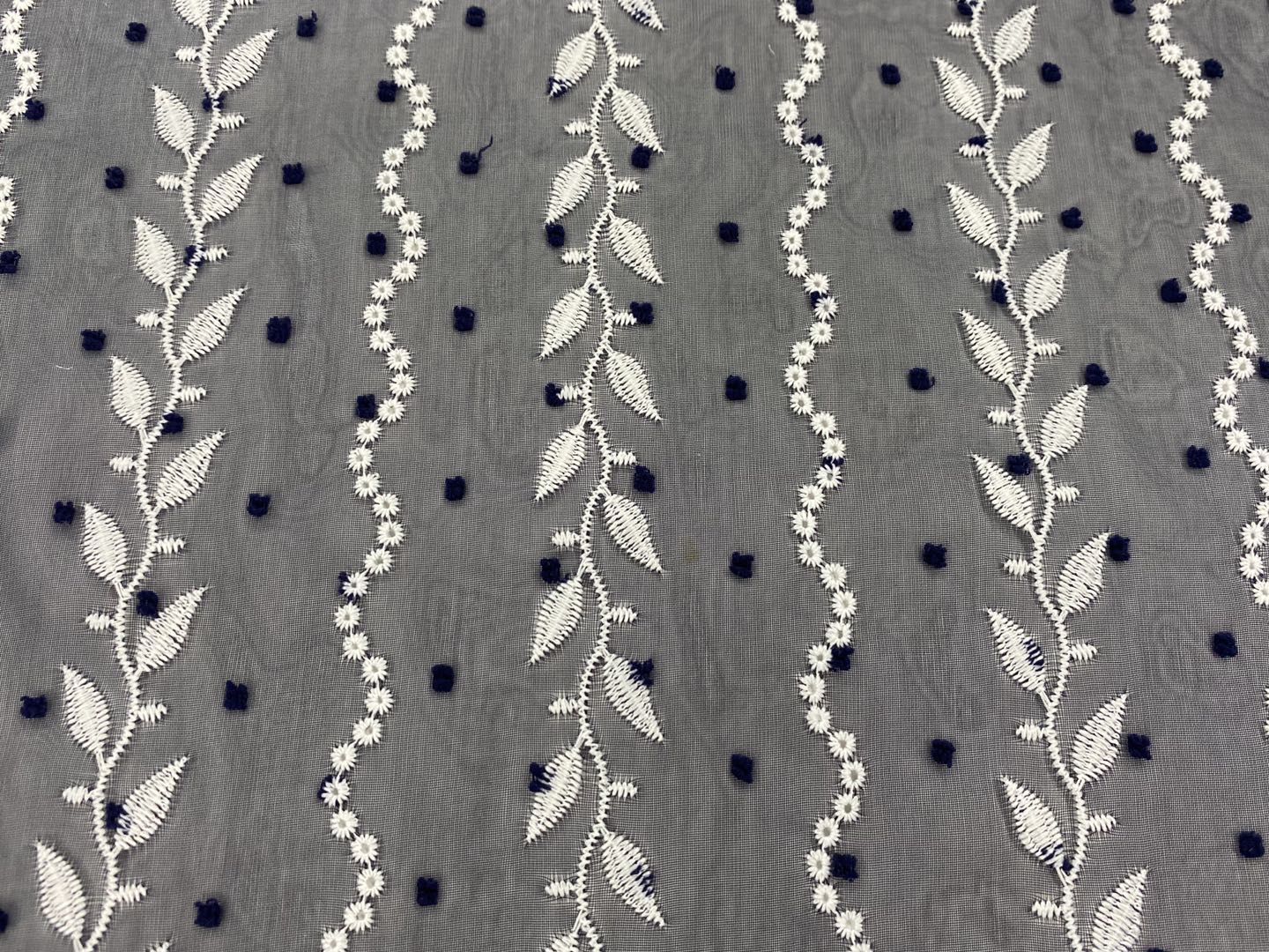 Chiffon Embroidery Fabric