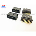 J1962 OBD 24V-12V connector with right-angel pin