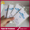 Neue Auto-Custom Made Paper Air Freshener/Auto Parfüm