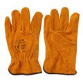 Ala Thumb vaca Split cuero guantes de trabajo industrial guantes de protección de mano de conductor