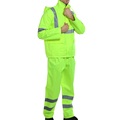 2024 Top Clothes Workwear Safety Reflective Rain Jacket