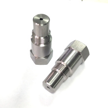 Automobile exhaust system small hole shielding connector