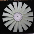 Construction machinery engine 16 leaves axial fan blades