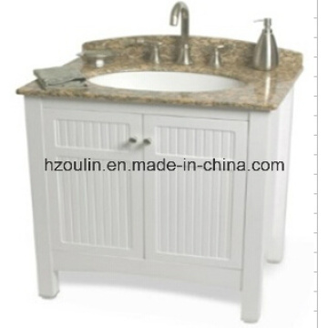 Vanité de salle de bain en granite supérieure (BA-1139)