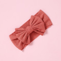 Nylon and polyester soft headband for children