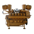 12V190 V Cylinder Gas Engine with Double Shaft Power Range from 450KW-550KW