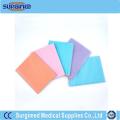 Colorful Disposable Consumable 3ply Scarf Apron Dental Bibs