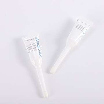 Tubo de aplicador de gel vaginal de boquilla larga farmacéutica