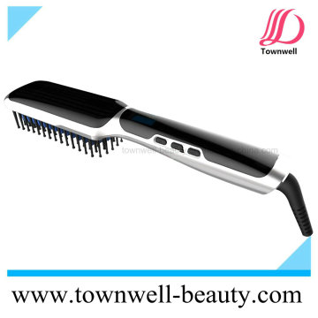 Hot Selling Hair Straightening Brush with Ion Generator