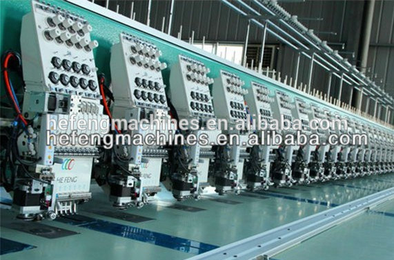 flat embroidery machine