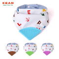 FDA silicone baby teething bibs