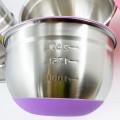 Popular Stainless Steel Ktchenware Salad Mixing Bowl Set