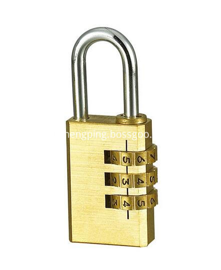 Brass Combination Lock