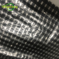 Hdpe woven fabric black transparent grid film