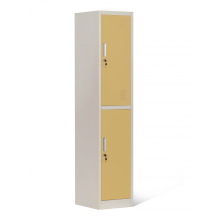 2 Tier Steel Locker Cabinet for Office