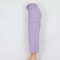 Custom Purple Wide Leg Women's Jeans