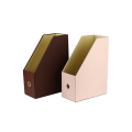 Kraft Paper Cover Houseware Magazine File Holder Box